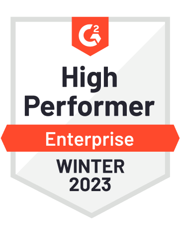 High Performer Enterprise Winter 2023