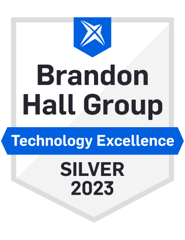 Brandon Hall Group Technolofy Excellence Silver 2023
